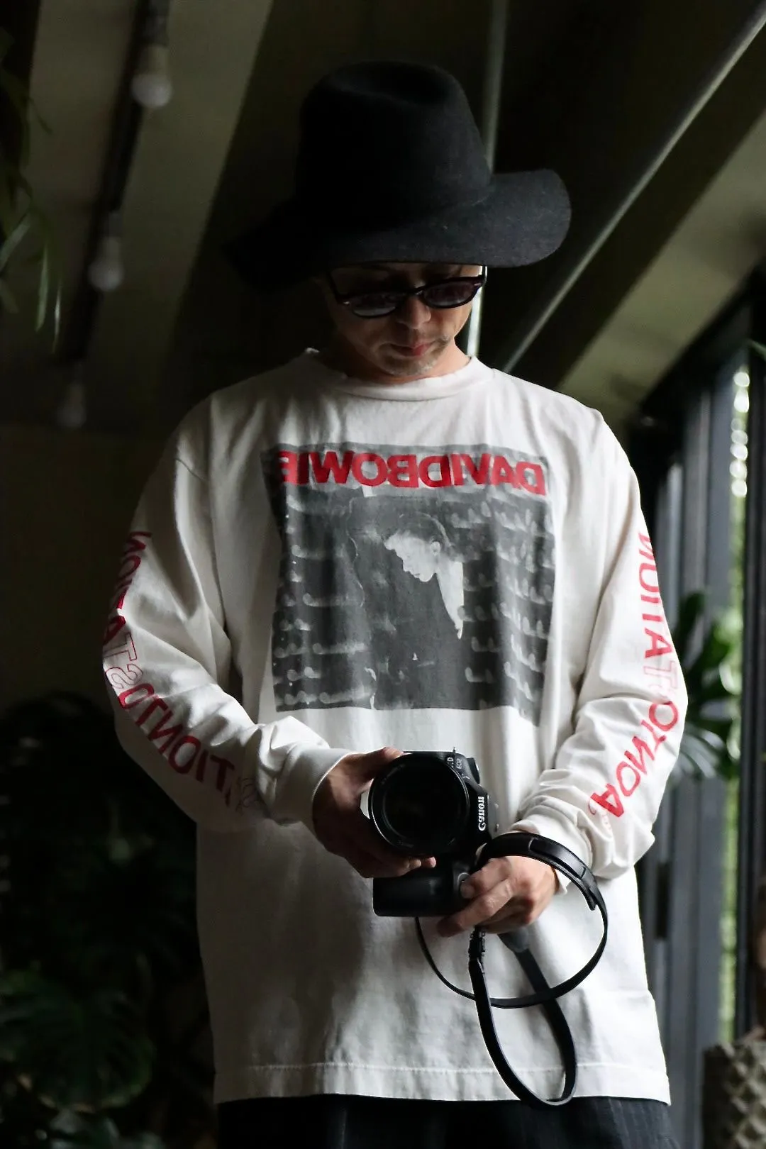 #SA66 SAINT pure cotton long-sleeved T P156 Color: White Size: S-XL